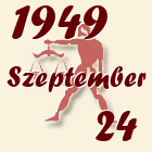 Mérleg, 1949. Szeptember 24