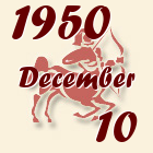 Nyilas, 1950. December 10