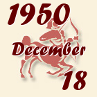 Nyilas, 1950. December 18
