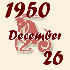 Bak, 1950. December 26