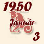 Bak, 1950. Január 3