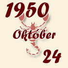 Skorpió, 1950. Október 24
