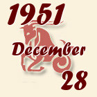 Bak, 1951. December 28