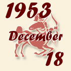 Nyilas, 1953. December 18