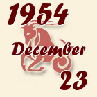 Bak, 1954. December 23