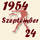 Mérleg, 1954. Szeptember 24