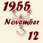 Skorpió, 1955. November 12