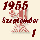 Szűz, 1955. Szeptember 1