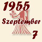 Szűz, 1955. Szeptember 7