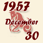 Bak, 1957. December 30