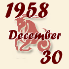 Bak, 1958. December 30