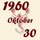 Skorpió, 1960. Október 30