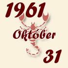Skorpió, 1961. Október 31
