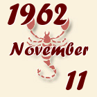 Skorpió, 1962. November 11