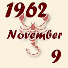Skorpió, 1962. November 9