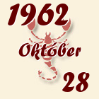 Skorpió, 1962. Október 28