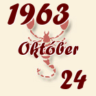 Skorpió, 1963. Október 24
