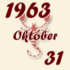 Skorpió, 1963. Október 31
