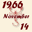Skorpió, 1966. November 14