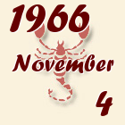 Skorpió, 1966. November 4