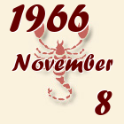 Skorpió, 1966. November 8