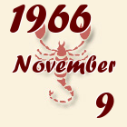 Skorpió, 1966. November 9
