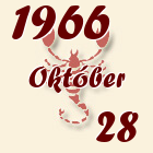 Skorpió, 1966. Október 28