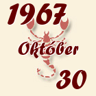 Skorpió, 1967. Október 30