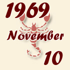 Skorpió, 1969. November 10