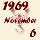 Skorpió, 1969. November 6