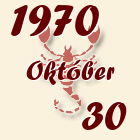 Skorpió, 1970. Október 30