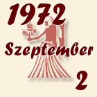 Szűz, 1972. Szeptember 2