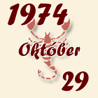 Skorpió, 1974. Október 29