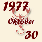 Skorpió, 1977. Október 30