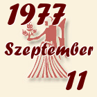 Szűz, 1977. Szeptember 11