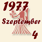 Szűz, 1977. Szeptember 4