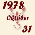Skorpió, 1978. Október 31