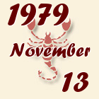 Skorpió, 1979. November 13