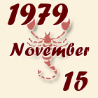 Skorpió, 1979. November 15