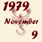 Skorpió, 1979. November 9