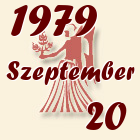 Szűz, 1979. Szeptember 20