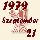 Szűz, 1979. Szeptember 21