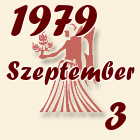 Szűz, 1979. Szeptember 3