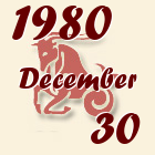 Bak, 1980. December 30