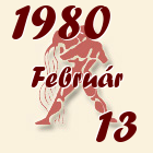 Vízöntő, 1980. Február 13
