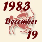 Nyilas, 1983. December 19