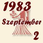 Szűz, 1983. Szeptember 2