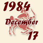 Nyilas, 1984. December 17