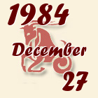 Bak, 1984. December 27