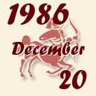 Nyilas, 1986. December 20